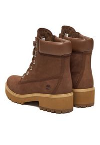 Timberland Trzewiki Carnaby TB0A2CT5EM51 Brązowy. Kolor: brązowy. Materiał: nubuk, skóra #4