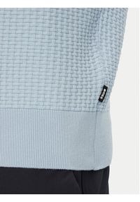 BOSS Sweter H-Nilton 50560468 Niebieski jasny Regular Fit. Kolor: niebieski. Materiał: bawełna #2