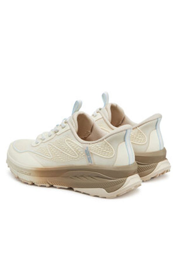 skechers - Skechers Sneakersy Switch Back - Mist 180157/NAT Brązowy. Kolor: brązowy. Materiał: materiał