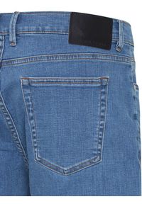 Casual Friday Szorty jeansowe 20504124 Niebieski Slim Fit. Okazja: na co dzień. Kolor: niebieski. Materiał: bawełna. Styl: casual