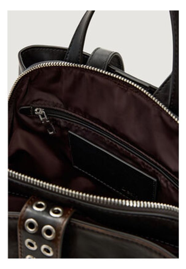 Desigual Plecak 26SAKP11 Brązowy. Kolor: brązowy. Materiał: skóra