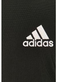 Adidas - adidas - Dres. Kolor: czarny. Materiał: dresówka. Wzór: gładki #2