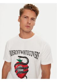 OFF-WHITE - Off-White T-Shirt OMAA027G198770120188 Biały Regular Fit. Kolor: biały. Materiał: bawełna #3