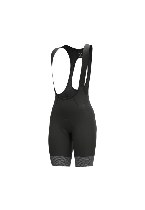 ALÉ CYCLING - Spodenki rowerowe damskie Alé GT 2.0 bibshorts. Kolor: czarny