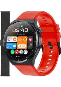 Smartwatch Enter SAT.14.235.144-SET Czerwony. Rodzaj zegarka: smartwatch. Kolor: czerwony #1