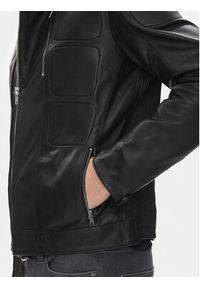 Serge Pariente Kurtka skórzana Couture Czarny Slim Fit. Kolor: czarny. Materiał: skóra #3