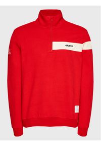 Musto Bluza 64 82113 Czerwony Regular Fit. Kolor: czerwony. Materiał: bawełna #1