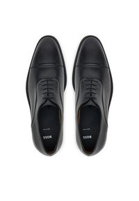 BOSS Półbuty Derrek Oxfr Bupi 50546997 Czarny. Kolor: czarny. Materiał: skóra #4