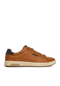 skechers - Sneakersy Skechers. Kolor: brązowy