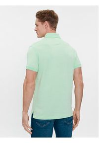 TOMMY HILFIGER - Tommy Hilfiger Polo 1985 MW0MW17771 Zielony Slim Fit. Typ kołnierza: polo. Kolor: zielony. Materiał: bawełna
