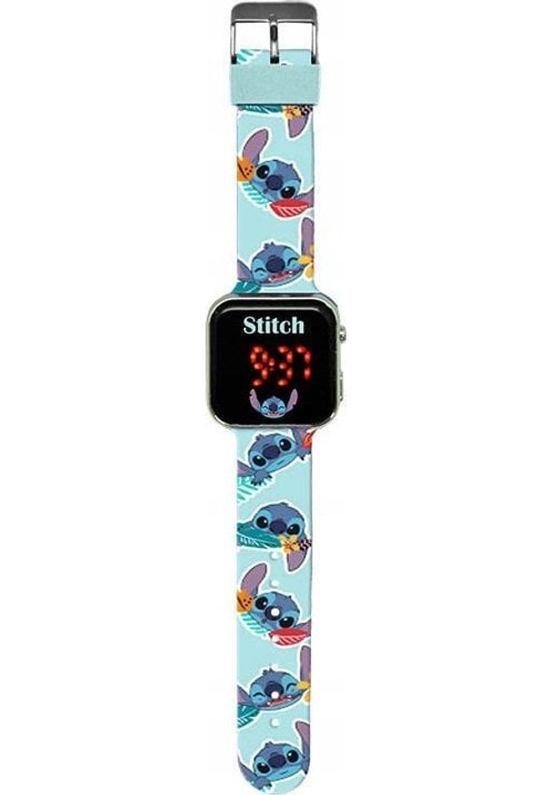 Zegarek LED z kalendarzem Stitch LAS4039 Kids Euroswan