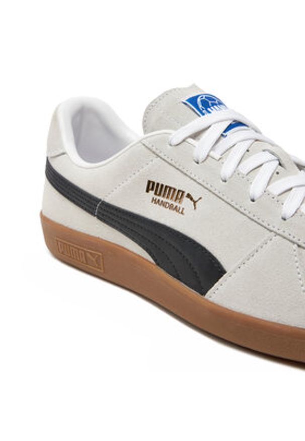 Puma Sneakersy Handball 106695 03 Biały. Kolor: biały. Materiał: zamsz, skóra. Sport: piłka ręczna