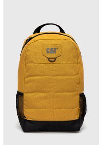 CATerpillar - Caterpillar Plecak kolor żółty duży. Kolor: żółty
