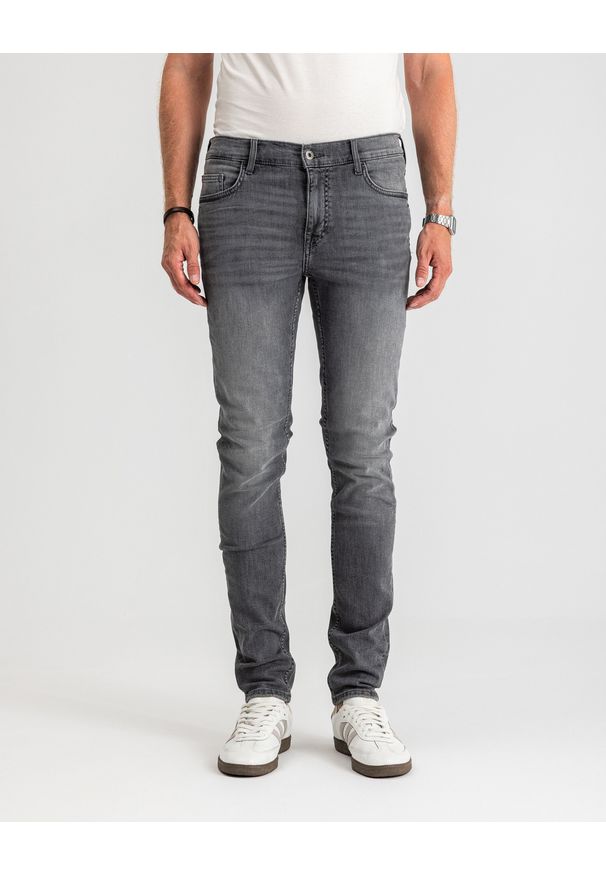 Męskie Spodnie Jeansowe Mustang Style Frisco Skinny Denim Black 1017118 4000 203