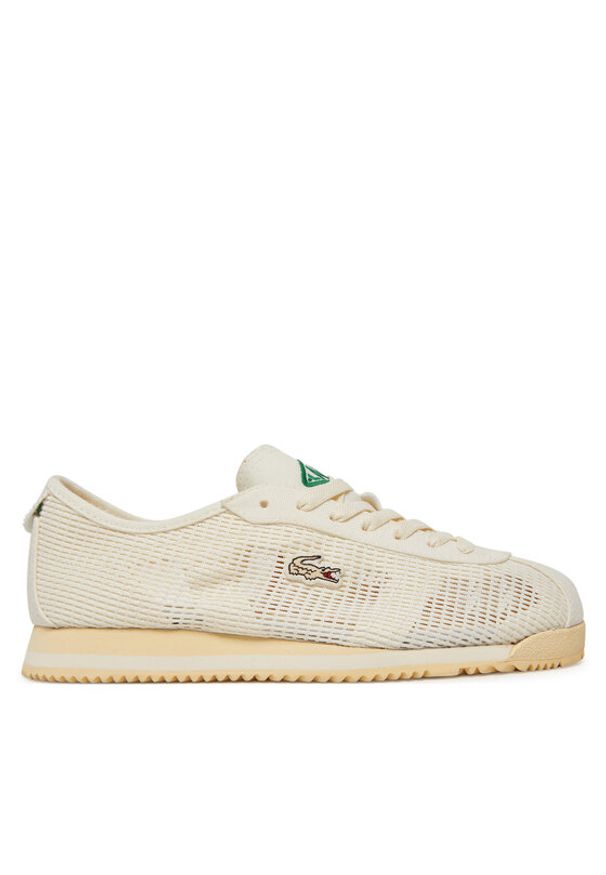 Lacoste Sneakersy Club-Low Leather 7-49SFA0102 Écru. Materiał: materiał