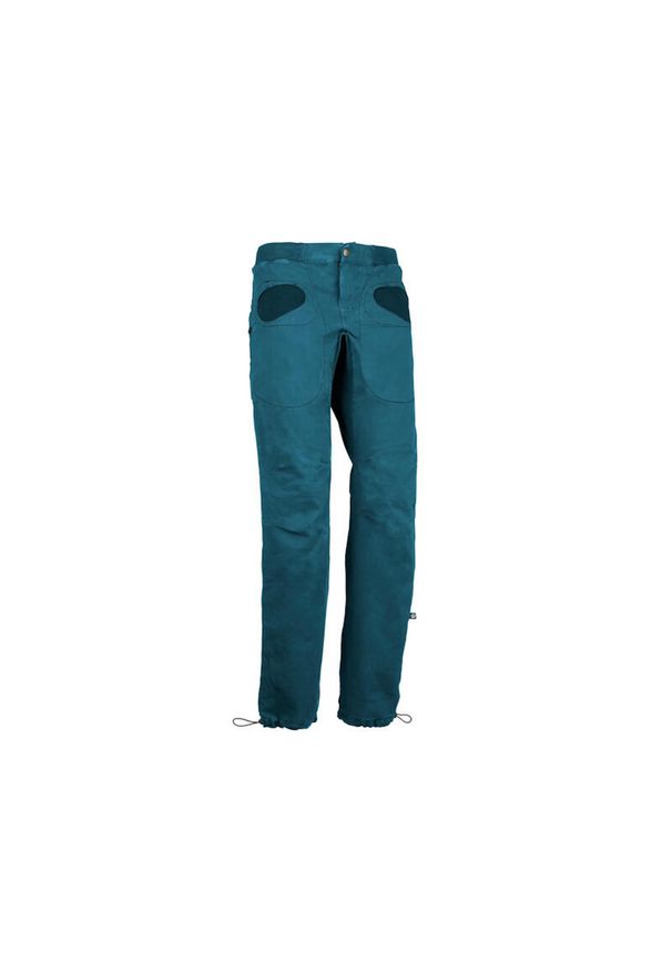 Spodnie wspinaczkowe E9 Rondo Slim. Kolor: niebieski. Sport: wspinaczka