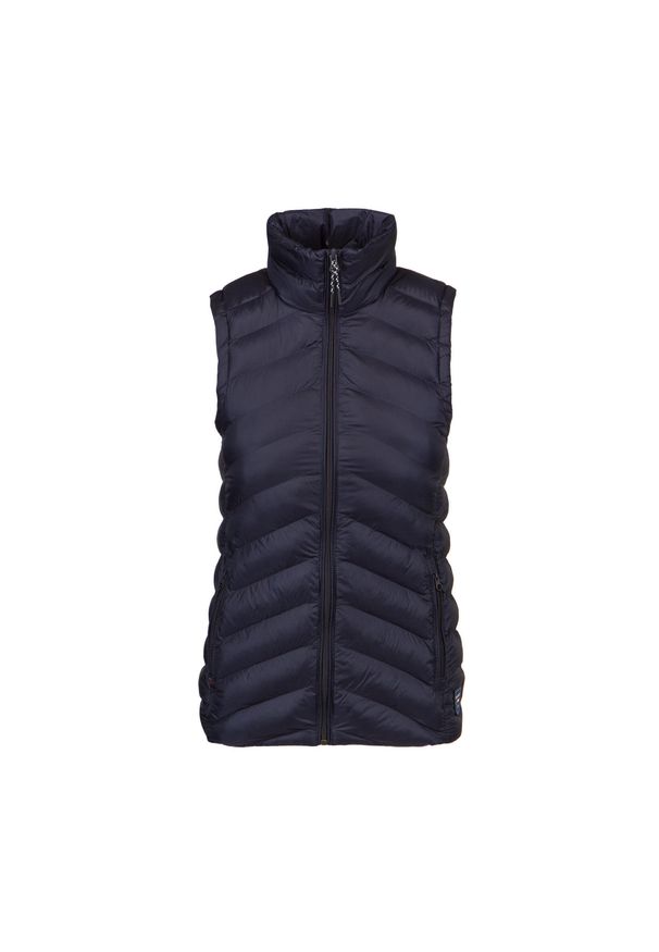 Kamizelka damska Dolomite GARDENA DARK BLUE. Kolor: niebieski. Sport: turystyka piesza