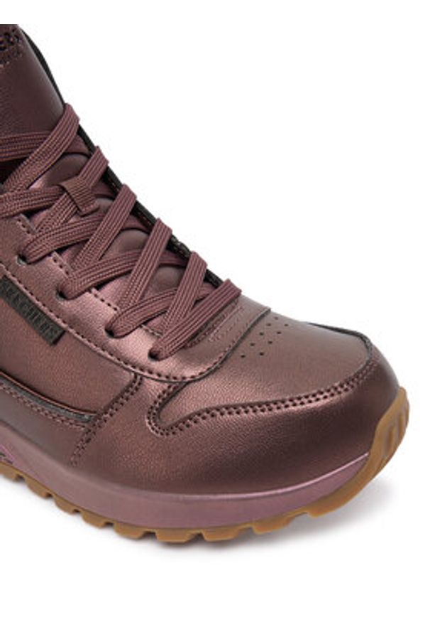 skechers - Skechers Trzewiki Uno Rugged 167821/BRN Brązowy. Kolor: brązowy. Materiał: skóra