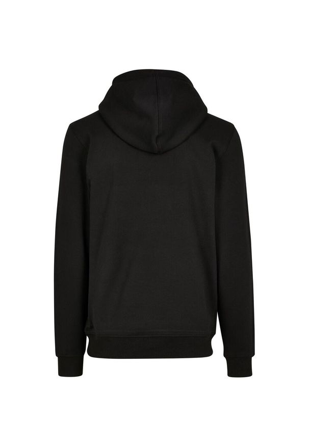 BUILD YOUR BRAND - Bluza Z Kapturem Unisex Premium Dla Dorosłych. Typ kołnierza: kaptur. Kolor: czarny