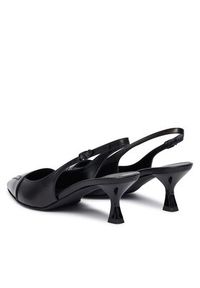 Love Moschino - LOVE MOSCHINO Czółenka JA10525G0NIA400A Czarny. Kolor: czarny. Materiał: skóra #4