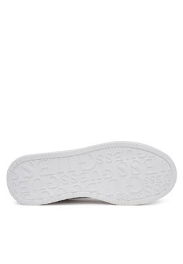 Guess Sneakersy FLTDEL ELE12 Biały. Kolor: biały. Materiał: skóra