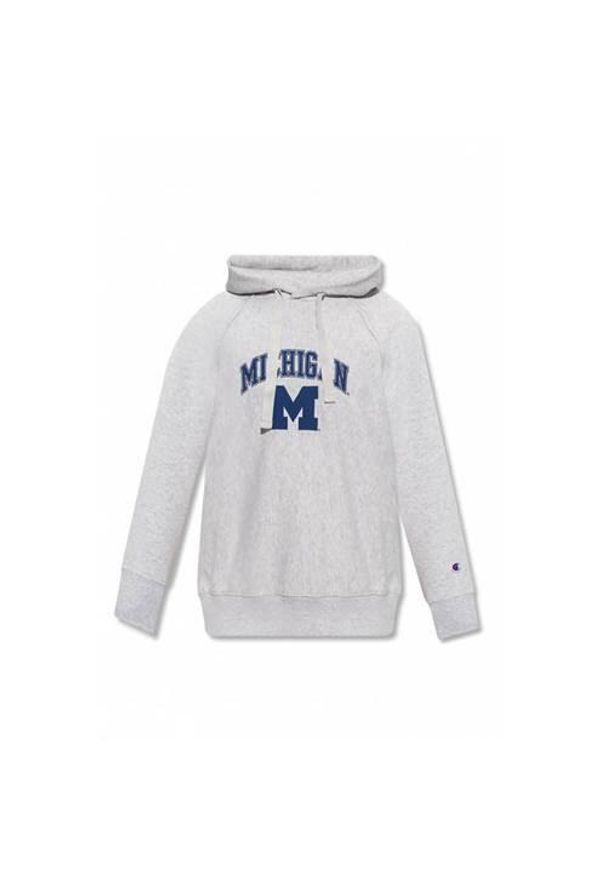 Bluzy sportowa damska Champion 115110EM004LOXGM. Typ kołnierza: kaptur. Kolor: szary