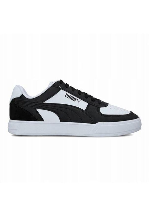 Buty Sportowe Damskie Puma Caven Mix. Okazja: na co dzień. Kolor: biały
