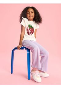 Sinsay - Spodnie flare - fioletowy. Kolor: fioletowy #1