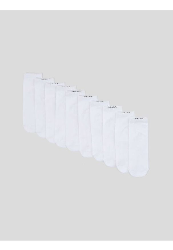 Sinsay - Skarpetki stopki 10 pack - wielobarwny