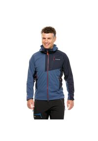 SIMOND - Kurtka softshell Alpinism Light męska. Kolor: niebieski, wielokolorowy, czerwony. Materiał: softshell. Sport: wspinaczka #1