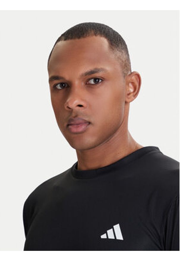 Adidas - adidas Koszulka techniczna Workout Essentials Base KA3569 Czarny Regular Fit. Kolor: czarny. Materiał: syntetyk