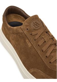 BOSS Sneakersy Kieran 50554611 Beżowy. Kolor: beżowy. Materiał: zamsz, skóra #2