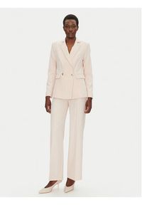 Morgan Marynarka 251-VIVI.F M Écru Slim Fit. Materiał: syntetyk