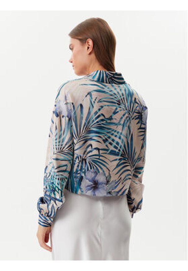 Guess Koszula W5GH0IWH9C2 Kolorowy Regular Fit. Materiał: syntetyk. Wzór: kolorowy