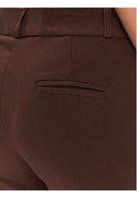 Maryley Spodnie materiałowe 23IB52Z/41CO Brązowy Regular Fit. Kolor: brązowy. Materiał: materiał, syntetyk #4