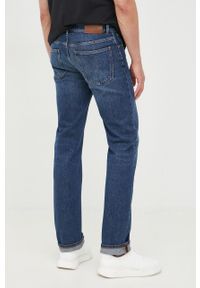 Trussardi Jeans - Trussardi jeansy męskie. Kolor: niebieski #2