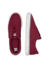 DC Shoes Trampki MFA3014-1 Bordowy. Kolor: czerwony. Materiał: materiał #7