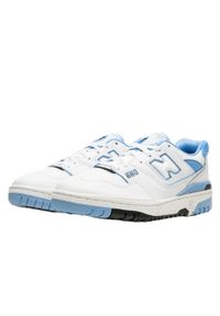 Buty do chodzenia dla dorosłych New Balance 550 UNC White University Blue. Kolor: biały. Sport: turystyka piesza