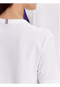 Le Coq Sportif T-Shirt Unisex 2310002 Biały Regular Fit. Kolor: biały. Materiał: bawełna #3