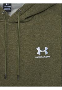 Under Armour Bluza Ua Essential 1373880 Zielony Loose Fit. Kolor: zielony. Materiał: bawełna #5