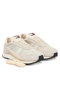 Tommy Jeans Sneakersy Tjw Retro Runner Archive EN0EN03013 Écru. Materiał: zamsz, skóra #6