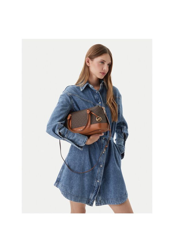 Torebka MICHAEL Michael Kors. Kolor: brązowy