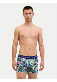 Jack & Jones - Jack&Jones Komplet 3 par bokserek Fred 12283386 Kolorowy. Materiał: bawełna. Wzór: kolorowy #5
