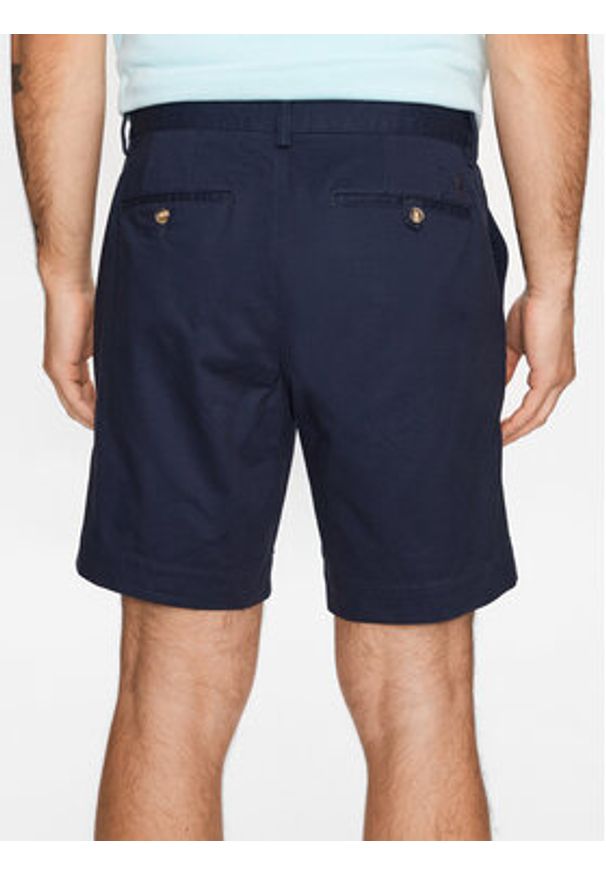 Polo Ralph Lauren Szorty materiałowe 710799213005 Granatowy Slim Fit. Kolor: niebieski. Materiał: bawełna