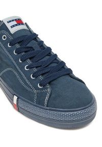 Tommy Jeans Tenisówki Archive Vulc. Y2K Washed Canvas EM0EM01720 Granatowy. Kolor: niebieski. Materiał: materiał #5