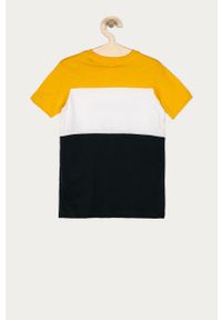 Jack & Jones - T-shirt dziecięcy 128-176 cm. Okazja: na co dzień. Kolor: żółty. Materiał: bawełna, dzianina. Wzór: nadruk. Styl: casual #3