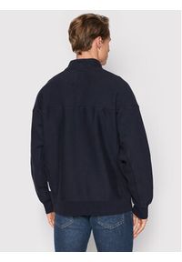 Champion Bluza Half Zip-Up 216629 Granatowy Oversize. Kolor: niebieski. Materiał: bawełna #5