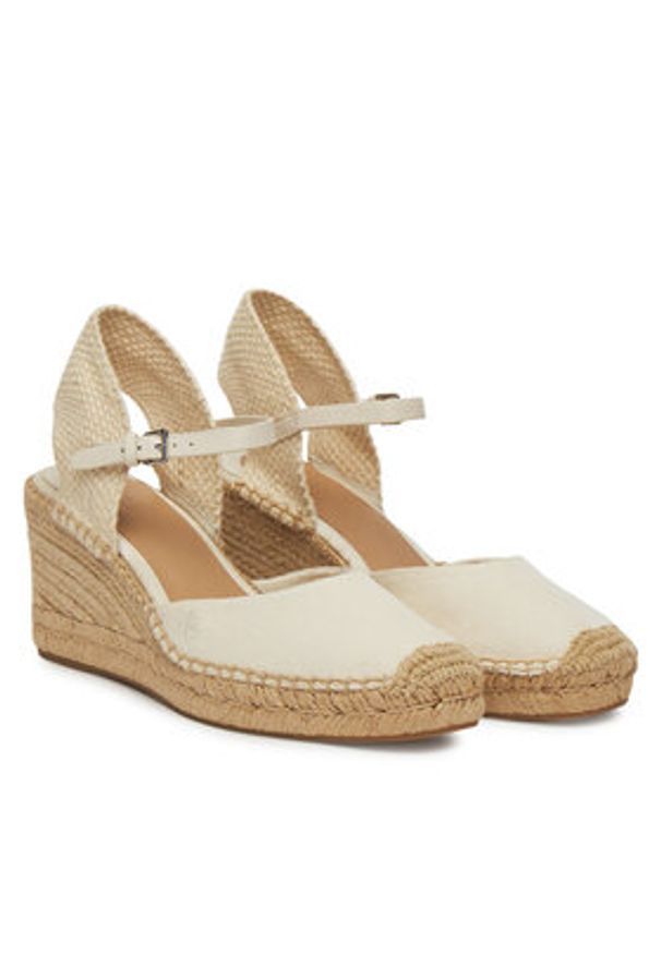 Lauren Ralph Lauren - LAUREN RALPH LAUREN Espadryle Robby 802961836004 Biały. Kolor: biały. Materiał: materiał