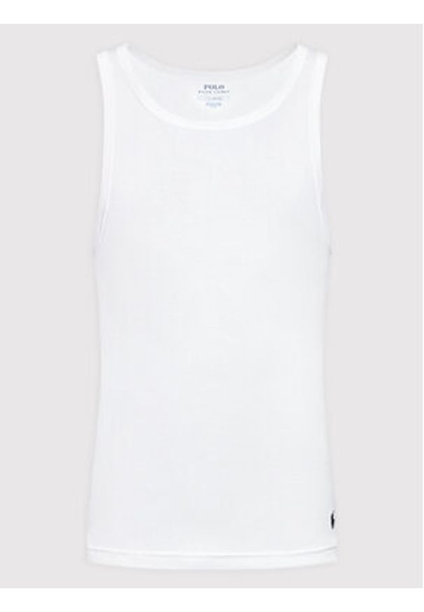 Polo Ralph Lauren Komplet 2 tank topów 714835886001 Biały Regular Fit. Typ kołnierza: polo. Kolor: biały. Materiał: bawełna