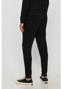 AllSaints - Spodnie Raven Sweat Pant. Kolor: czarny. Materiał: materiał